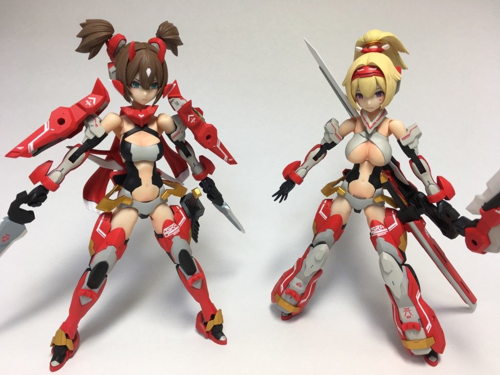 壽屋プラモ メガミデバイス 忍者 弓兵 制作日記 完成しました 壊れた大人のマインドノート